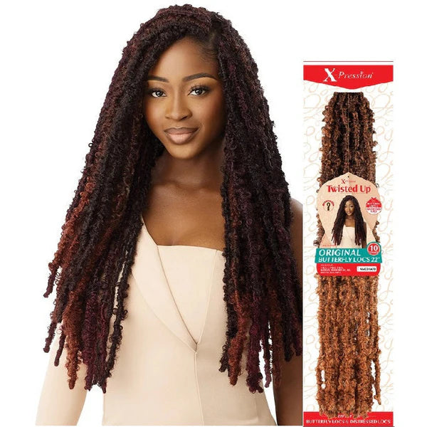 X-PRESSION ORIGINAL BUTTERFLY LOCS