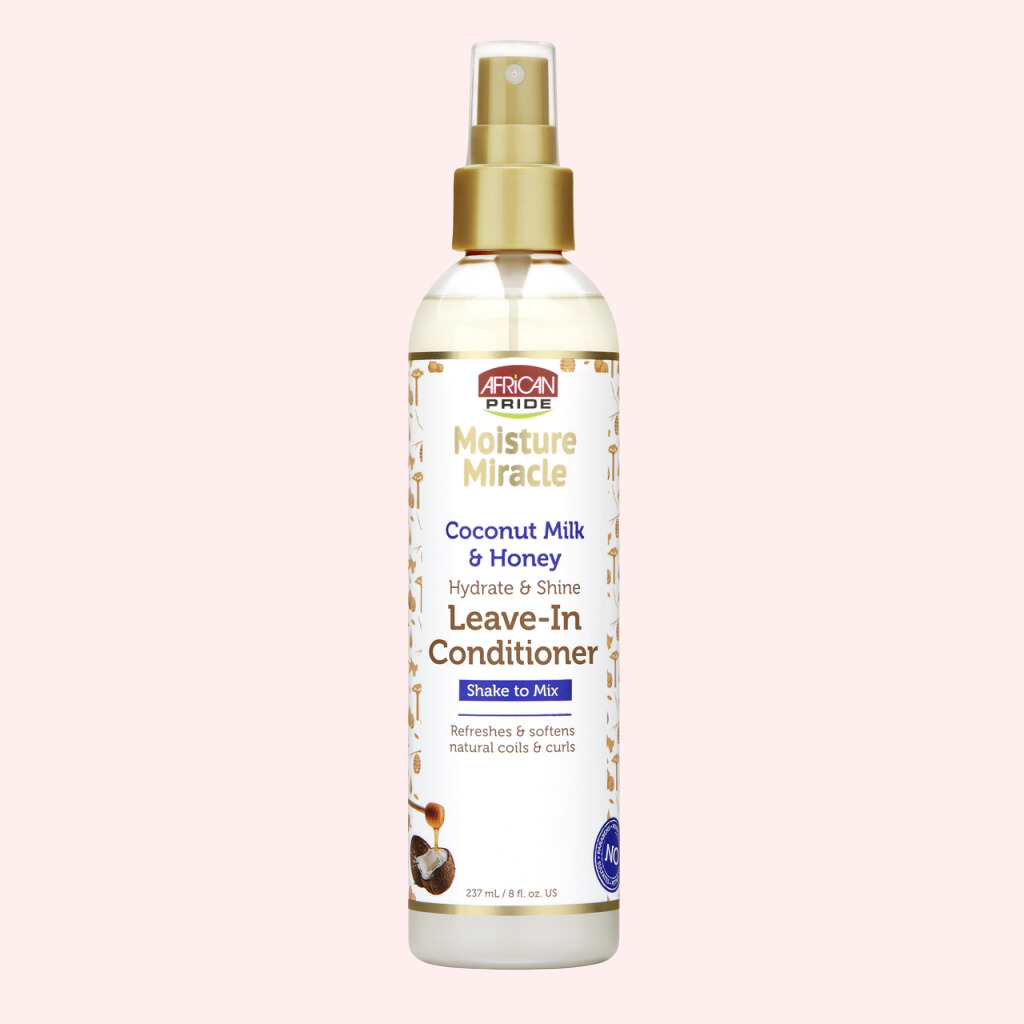 AFRICAN PRIDE MOISTURE MIRACLE LEAVE-IN CONDITIONER (8OZ)