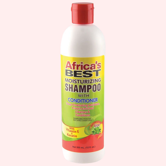 AFRICAS BEST MOISTURIZING SHAMPOO WITH CONDITIONER - Lion’s Mane Beauty Supply 