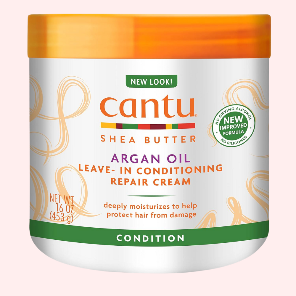 CANTU SHEA BUTTER ARGAIN OIL LEAVE-IN CONDITIONING REPAIR CREAM - Lion’s Mane Beauty Supply 