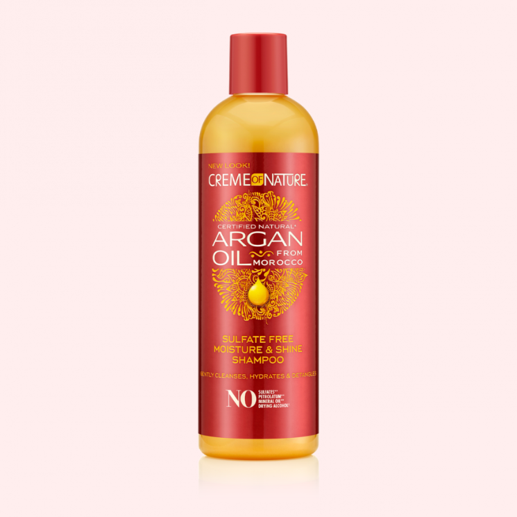 CREME OF NATURE ARGAN MOISTURIZING SHAMPOO - Lion’s Mane Beauty Supply 