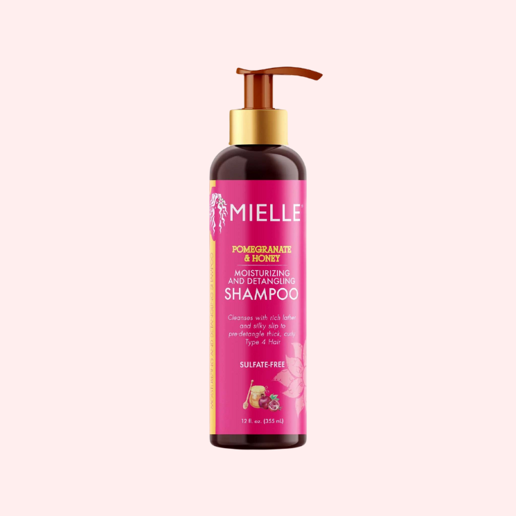 MIELLE POMEGRANATE &amp; HONEY MOISTURIZING AND DETANGLE SHAMPOO - Lion’s Mane Beauty Supply 