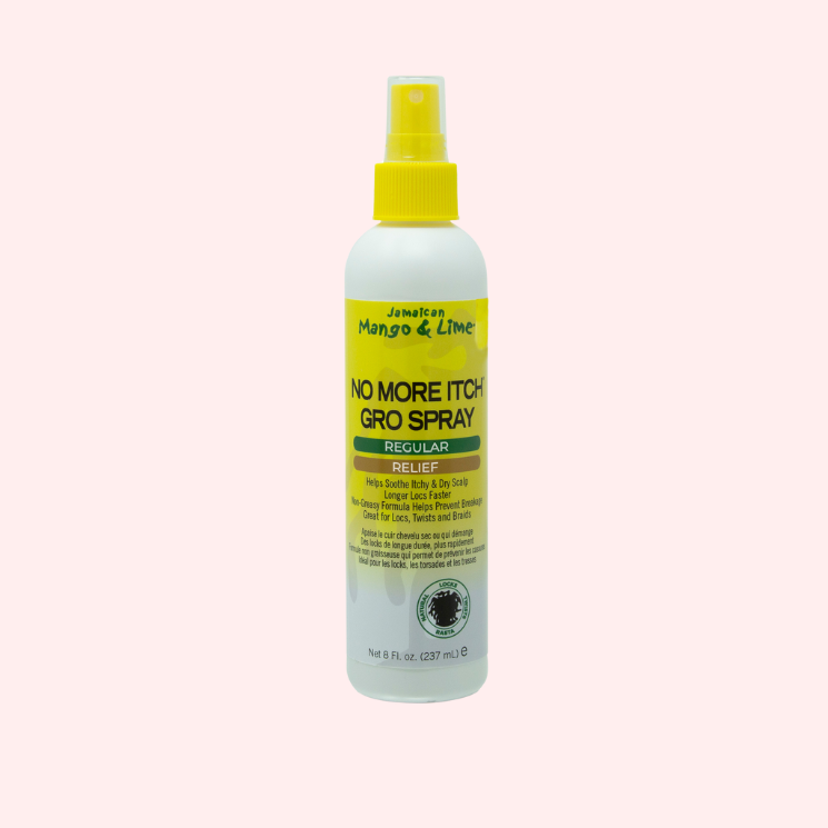 JAMAICAN MANGO &amp; LIME NO MORE ITCH GRO SPRAY - Lion’s Mane Beauty Supply 