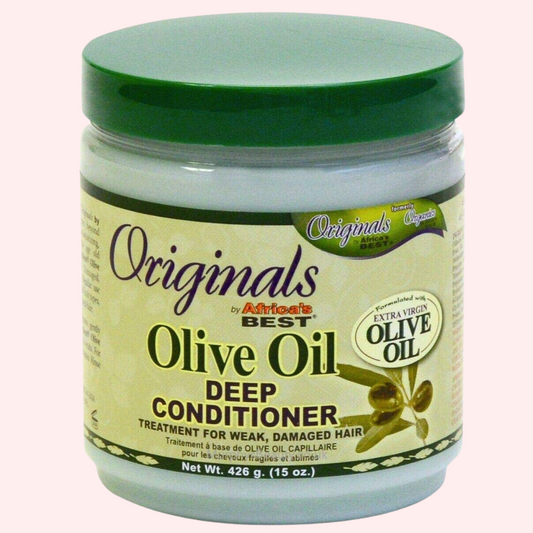 ORIGINALS - BY AFRICA'S BEST - OLIVE OIL DEEP CONDITIONER - Lion’s Mane Beauty Supply 